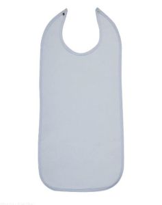 Pale Blue Clothing Protector Bib