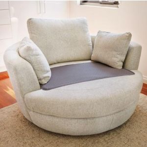Waterproof Non-Slip Chair Pad Regular Large 54x87cm 1500ml - Grey