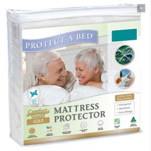 Comfortshield Gold Waterproof Mattress Protector Single 92x188cm 1200ml 607080/F0058SGL0