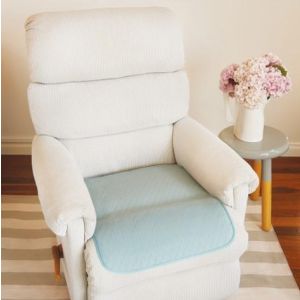 Waterproof Non-Slip Chair Pad Regular Medium 50x60cm 1000ml - Pale Blue 1021P