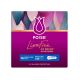 Poise LiveFree Regular Pad No Wings Female 110ml 24cm White Pink 91830