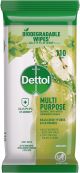 Dettol Antibacterial Disinfectant Cleaning Wipes Crisp Apple (Pack of 110) 