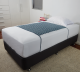 Linen Saver Waterproof Bed Pad with Tuck Ins - Single