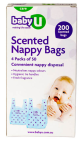 Nappy Bags Disposable Baby U (Pk200)
