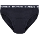 Womens Bonds Hipster Black with 400ml Incontinence Pad Extra Extra Large FBONHIP400XXL-BLK