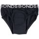 Girls Bonds Hipster with 400ml Incontinence Pad 14-16 Year 72-76ml Black Minappi FBONHIP40014-16-BLK