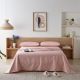 Staydry Bamboo Waterproof Sheet Set Blush Single Bed STAYWPSSBHSB 