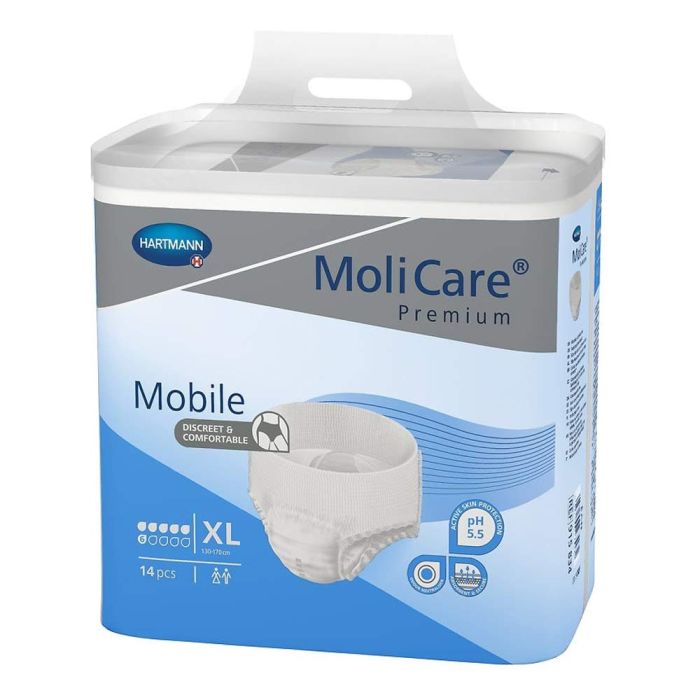 Molicare Premium Mobile 6 Drops Extra Large (4 x Packs of 14)