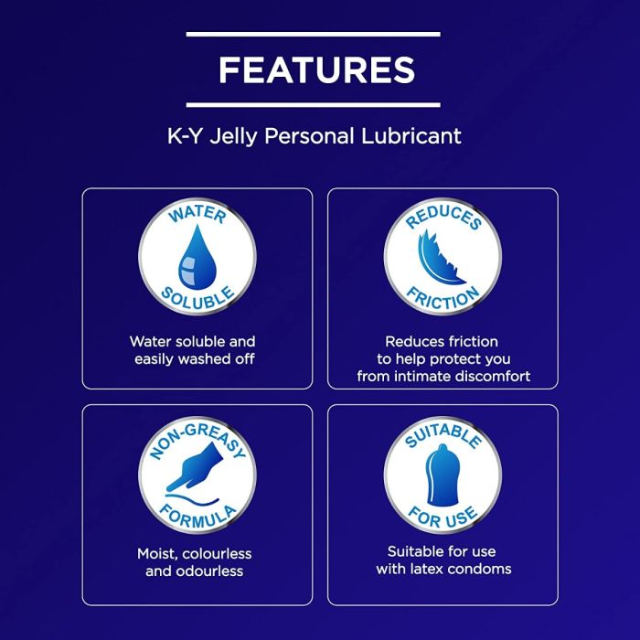 ky jelly lubricant how to use Ky Lubricating Jelly 50g