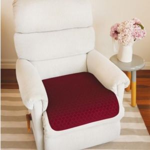 Waterproof Non-Slip Chair Pad Regular Medium 50x60cm 1000ml - Burgundy 1021B